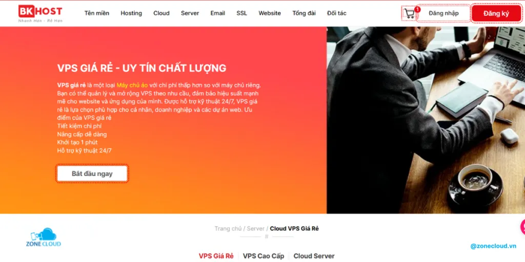 Top 22 đơn vị cung cấp VPS tốt nhất Việt Nam và nước ngoài 9 VPS BKHOST