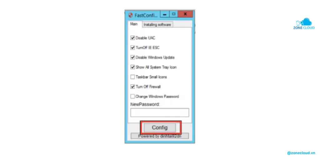 tool toi uu vps 4 Config của FastConfigVPS