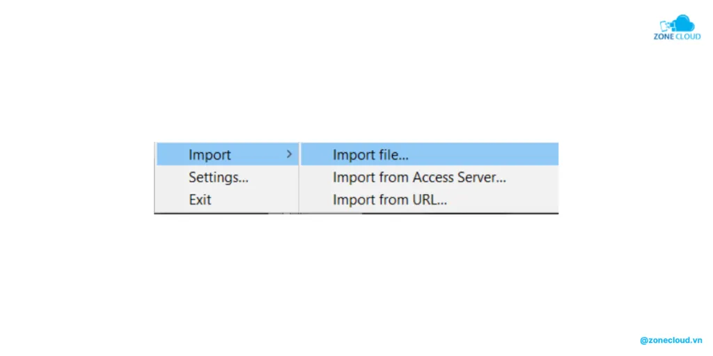 Hướng dẫn tạo VPN từ VPS chi tiết nhất 6 Import cấu hình