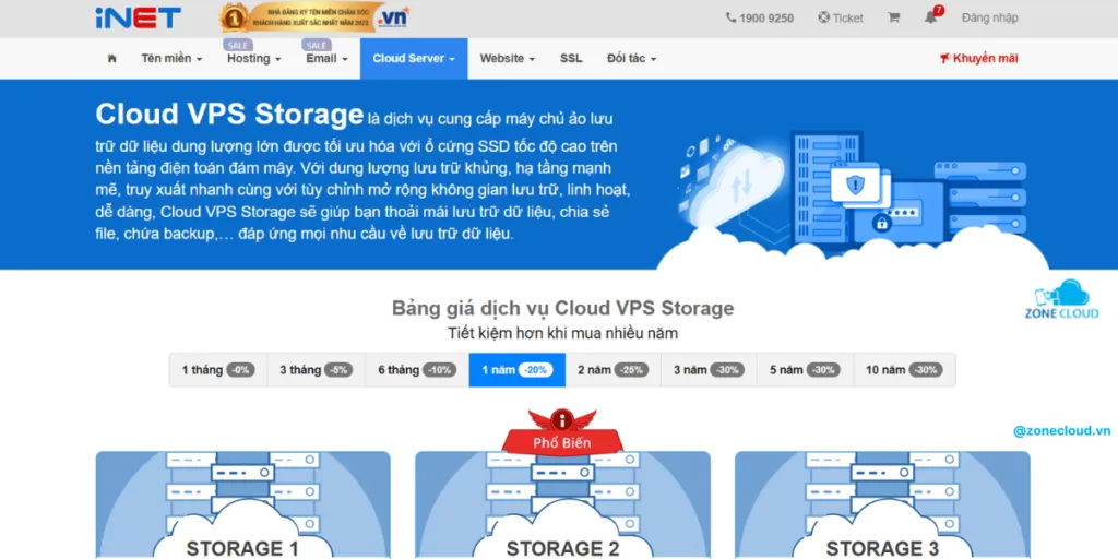 Top 22 đơn vị cung cấp VPS tốt nhất Việt Nam và nước ngoài 8 VPS iNet