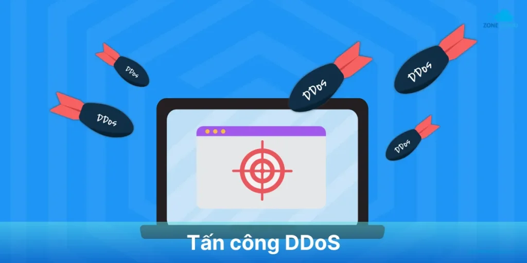 Hướng dẫn bảo mật VPS đơn giản, hiệu quả 2 DDoS Attack