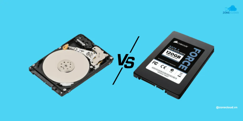 VPS SSD là gì? Nên lựa chọn ổ cứng SSD hay HDD cho máy chủ ảo? 2 VPS SSD vs VPS HDD